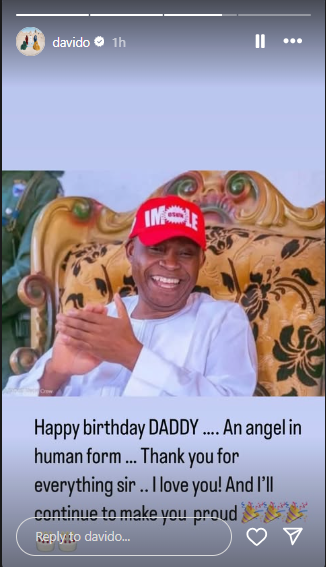 Davido father birthday.