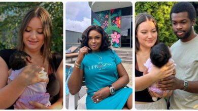 “You Made Me A Grandma… We Are So Lucky To Have You In Our Family” – Filmmaker Omoni Oboli Celebrates Her Daughter-in-Law on Mother’s Day