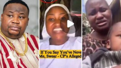 “If You Say You’ve Not Kn@cked Me, Swear with the Bible” Woman Challenges Cubana Chief Priest in Viral Video