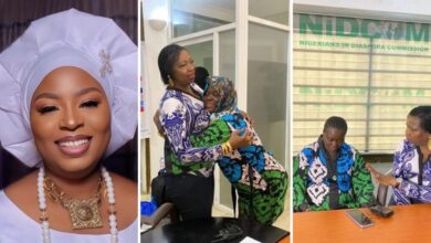 Actress, Jumoke George’s Daughter, Adeola, Returns Home From Mali After Missing For Four Years
