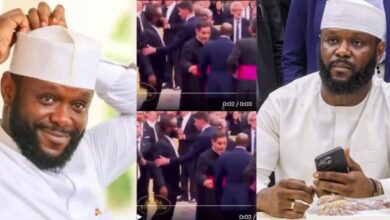 Seyi Tinubu Calls Recent Video Of Him Getting Blocked From Greeting The Pope As Fake News